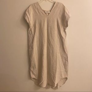 7115 by Szeki Linen Shirt Dress